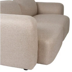 Canape 2 Places En Tissu Beige - Bristol -Magasin Général Pour La Maison canape 2 places en tissu beige bristol 41322 41322 DET04 WEB 1