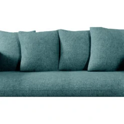 Canapé Convertible 3 Places Basile - Tissu Texturé - Crown Bleu Ocean 8 Canapé Convertible 3 Places Basile - Tissu Texturé - Crown Bleu Ocean -Magasin Général Pour La Maison canape convertible 3 places basile tissu texture crown bleu ocean 658 658379 FRN06 WEB 1