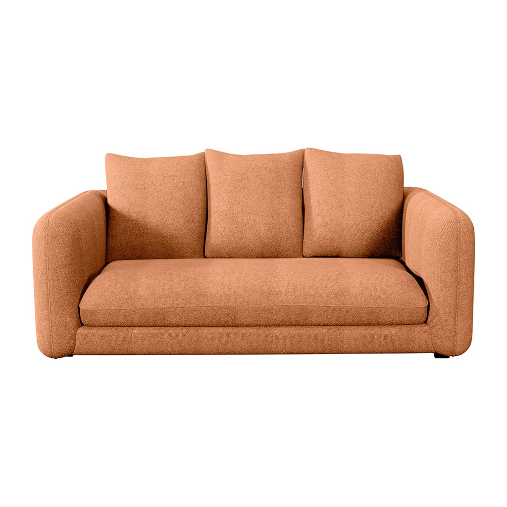 Canapé Convertible Bultex 2 Places Basile - Tissu Texturé - Crown Rustique 2 Canapé Convertible Bultex 2 Places Basile - Tissu Texturé - Crown Rustique – Image 2