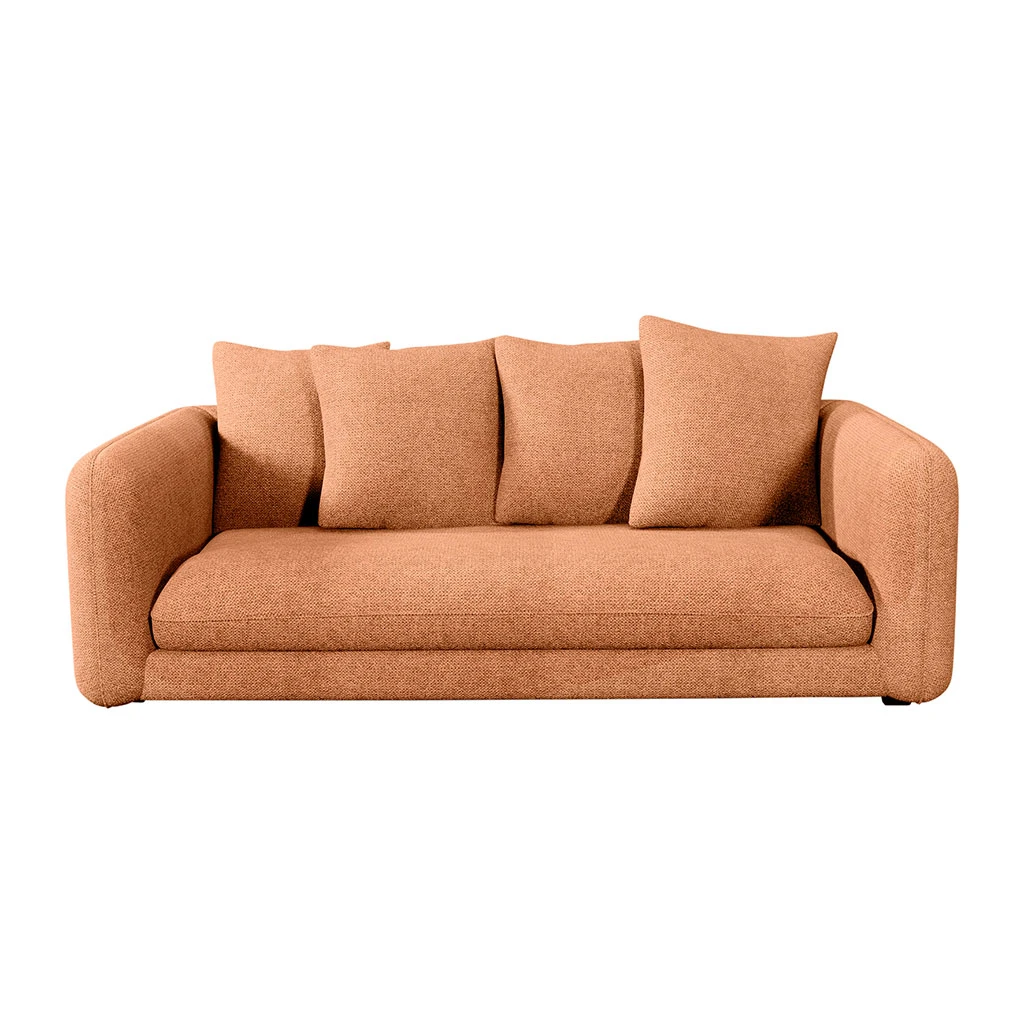 Canapé Convertible Bultex 3 Places Basile - Tissu Texturé - Crown Rustique 2 Canapé Convertible Bultex 3 Places Basile - Tissu Texturé - Crown Rustique – Image 2