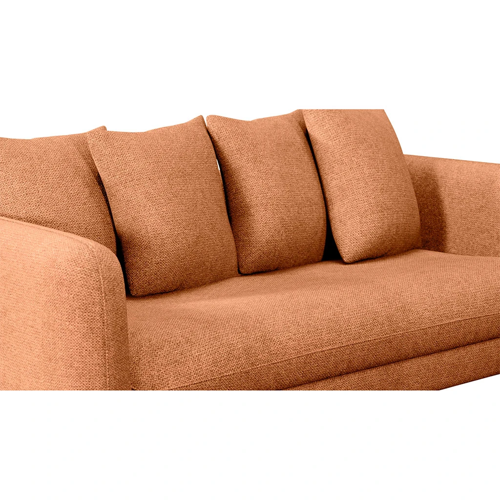 Canapé Convertible Bultex 3 Places Basile - Tissu Texturé - Crown Rustique 3 Canapé Convertible Bultex 3 Places Basile - Tissu Texturé - Crown Rustique – Image 3