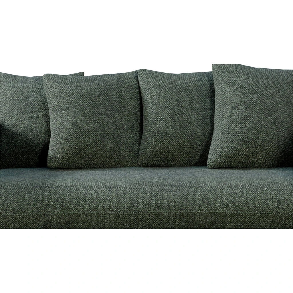 Canapé Convertible Bultex 3 Places Basile - Tissu Texturé - Crown Winter Moss 4 Canapé Convertible Bultex 3 Places Basile - Tissu Texturé - Crown Winter Moss – Image 4