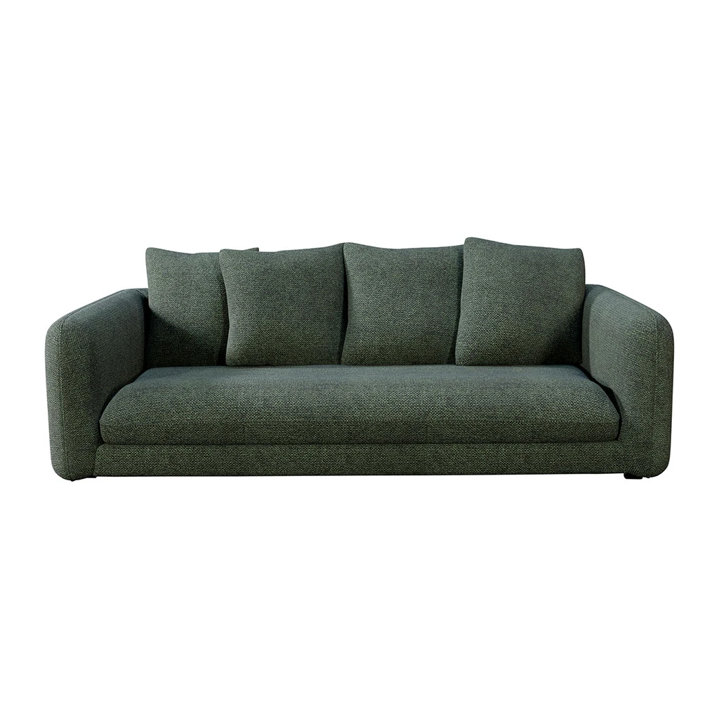 Canapé Convertible Bultex 4 Places Basile - Tissu Texturé - Crown Winter Moss 2 Canapé Convertible Bultex 4 Places Basile - Tissu Texturé - Crown Winter Moss – Image 2