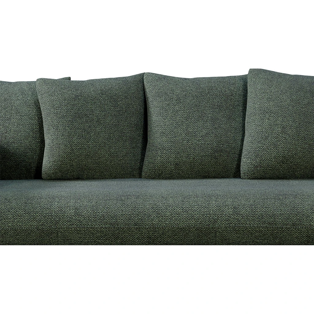 Canapé Convertible Bultex 4 Places Basile - Tissu Texturé - Crown Winter Moss 4 Canapé Convertible Bultex 4 Places Basile - Tissu Texturé - Crown Winter Moss – Image 4