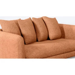 Canapé Fixe 2 Places Basile - Tissu Texturé - Crown Rustique -Magasin Général Pour La Maison canape fixe 2 places basile tissu texture crown rustique 658128 658128 FRN03 WEB 1