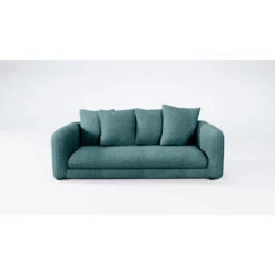 Canapé Fixe 3 Places Basile - Tissu Texturé - Crown Bleu Océan 11 Canapé Fixe 3 Places Basile - Tissu Texturé - Crown Bleu Océan -Magasin Général Pour La Maison canape fixe 3 places basile tissu texture crown bleu ocean 658193 658193 FRN04 WEB 1