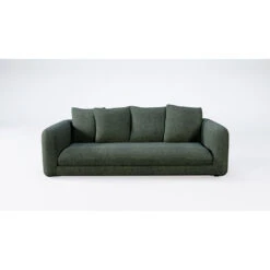 Canapé Fixe 4 Places Basile - Tissu Texturé - Crown Winter Moss -Magasin Général Pour La Maison canape fixe 4 places basile tissu texture crown winter moss 658254 658254 FRN04 WEB 1