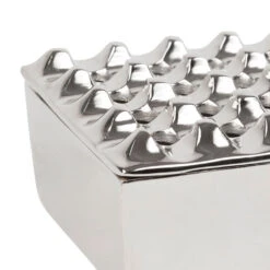 Cendrier En Aluminium Argenté D13cm - Riva 4 Cendrier En Aluminium Argenté D13cm - Riva -Magasin Général Pour La Maison cendrier en aluminium argente d13cm riva 40660 40660 DET01 WEB