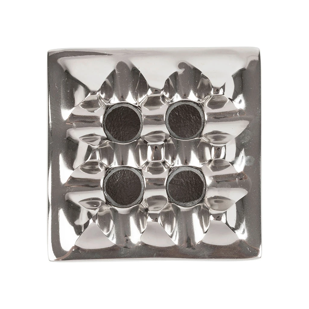 Cendrier En Aluminium Argenté D9cm - Riva 3 Cendrier En Aluminium Argenté D9cm - Riva – Image 3