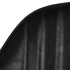 Fauteuil De Salle à Manger Effet Cuir Noir - Ben 9 Fauteuil De Salle à Manger Effet Cuir Noir - Ben -Magasin Général Pour La Maison chaise avec accoudoir effet cuir noir ben 630957 630957 FRN05 WEB 1