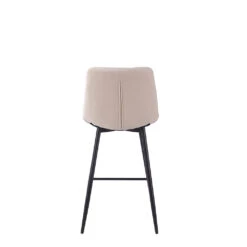 Chaise De Bar En Tissu Matelassé Blanc Ivoire - Lilly 8 Chaise De Bar En Tissu Matelassé Blanc Ivoire - Lilly -Magasin Général Pour La Maison chaise de bar en tissu matelasse blanc ivoire lilly 643757 643757 FRN05 WEB