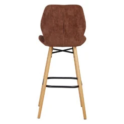 Chaise De Bar En Tissu Soft Touch Acajou H65cm - Keri 11 Chaise De Bar En Tissu Soft Touch Acajou H65cm - Keri -Magasin Général Pour La Maison chaise de bar en tissu soft touch acajou h103 5cm keri 649287 649287 FRN04 WEB