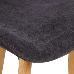 Chaise De Bar En Tissu Soft Touch Noir H65cm - Keri -Magasin Général Pour La Maison chaise de bar en tissu soft touch noir h103 5cm keri 649283 649283 FRN08 WEB