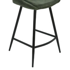 Chaise De Bar En Velours Côtelé Vert Sapin H67cm - Ben 11 Chaise De Bar En Velours Côtelé Vert Sapin H67cm - Ben -Magasin Général Pour La Maison chaise de bar en velours cotele vert sapin h67cm ben 671178 671178 FRN05 WEB 2