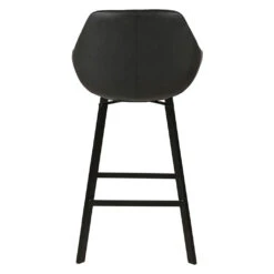 Chaise De Bar Pivotante Noir Veilli H75cm - Moss -Magasin Général Pour La Maison chaise de bar pivotante noir veilli moss 638582 638582 FRN04 WEB 1