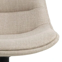 Chaise De Bar Pivotante Réglable H…cm En Tissu Beige - Adisa -Magasin Général Pour La Maison chaise de bar pivotante reglable h cm en tissu beige adisa 698986 698986 FRN05 WEB 1