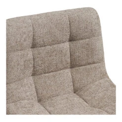 Chaise De Bar Pivotante Réglable H61/82cm En Tissu Gris - Mikel -Magasin Général Pour La Maison chaise de bar pivotante reglable h61 82cm en tissu gris mikel 698125 698125 FRN05 WEB 1