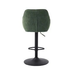 Unique Chaise De Bar Pivotante Réglable H69/84cm En Tissu Vert Forêt - Avola 9 Unique Chaise De Bar Pivotante Réglable H69/84cm En Tissu Vert Forêt - Avola -Magasin Général Pour La Maison chaise de bar pivotante reglable h69 84cm en tissu vert foret avola 6 697516 FRN05 WEB