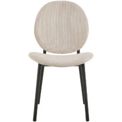 Chaise De Salle à Manger En Tissu Beige - Caso 16 Chaise De Salle à Manger En Tissu Beige - Caso -Magasin Général Pour La Maison chaise de salle a manger en tissu beige caso 698989 698989 FRN06 WEB 1