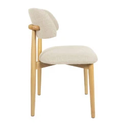 Chaise De Salle à Manger En Tissu Beige Et Hévéa - Elsy 8 Chaise De Salle à Manger En Tissu Beige Et Hévéa - Elsy -Magasin Général Pour La Maison chaise de salle a manger en tissu beige et hevea elsy 40857 40857 DET02 WEB