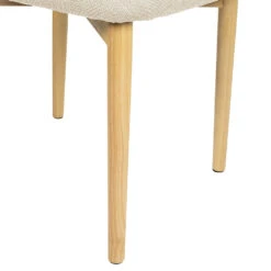 Chaise De Salle à Manger En Tissu Beige Et Hévéa - Elsy 9 Chaise De Salle à Manger En Tissu Beige Et Hévéa - Elsy -Magasin Général Pour La Maison chaise de salle a manger en tissu beige et hevea elsy 40857 40857 DET04 WEB
