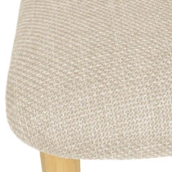 Chaise De Salle à Manger En Tissu Beige Et Hévéa - Elsy 11 Chaise De Salle à Manger En Tissu Beige Et Hévéa - Elsy -Magasin Général Pour La Maison chaise de salle a manger en tissu beige et hevea elsy 40857 40857 DET05 WEB