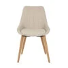 Chaise De Salle à Manger En Tissu Crème - Ben