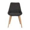 Chaise De Salle à Manger En Tissu Gris Anthracite - Ben