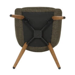 Chaise De Salle à Manger En Tissu Kaki - Ben 12 Chaise De Salle à Manger En Tissu Kaki - Ben -Magasin Général Pour La Maison chaise de salle a manger en tissu kaki ben 671170 671170 FRN06 WEB 2