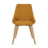 Chaise De Salle à Manger En Tissu Ocre - Ben