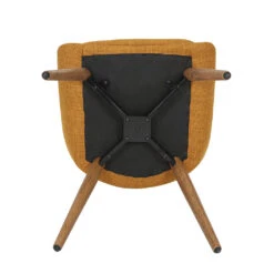 Chaise De Salle à Manger En Tissu Ocre - Ben 12 Chaise De Salle à Manger En Tissu Ocre - Ben -Magasin Général Pour La Maison chaise de salle a manger en tissu ocre ben 671169 671169 FRN06 WEB 2