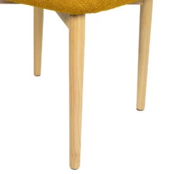 Chaise De Salle à Manger En Tissu Safran Et Hévéa - Elsy 9 Chaise De Salle à Manger En Tissu Safran Et Hévéa - Elsy -Magasin Général Pour La Maison chaise de salle a manger en tissu safran et hevea elsy 40858 40858 DET04 WEB
