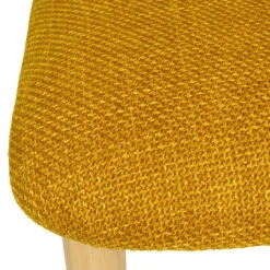 Chaise De Salle à Manger En Tissu Safran Et Hévéa - Elsy 11 Chaise De Salle à Manger En Tissu Safran Et Hévéa - Elsy -Magasin Général Pour La Maison chaise de salle a manger en tissu safran et hevea elsy 40858 40858 DET05 WEB
