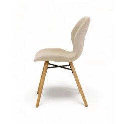 Chaise Salle à Manger Sable - Keri -Magasin Général Pour La Maison chaise en tissu sable keri 662270 662270 FRN03 WEB