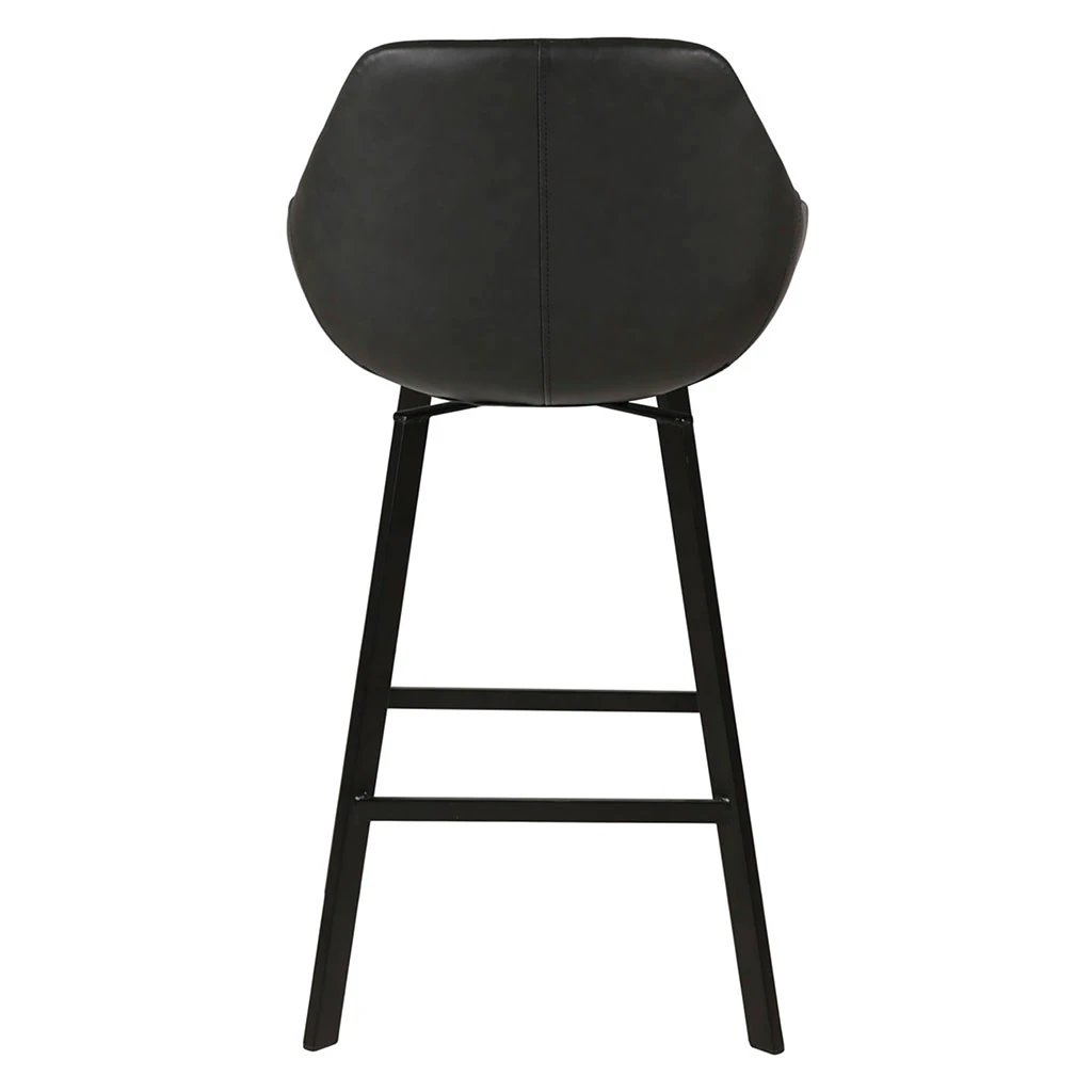 Chaise Haute Pivotante Noir Veilli H65cm - Moss 4 Chaise Haute Pivotante Noir Veilli H65cm - Moss – Image 4