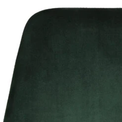 Chaise De Bar En Velours Vert H67cm - Ben 9 Chaise De Bar En Velours Vert H67cm - Ben -Magasin Général Pour La Maison chaise plan de travail en velour vert fonce ben 630956 630956 FRN05 WEB 1