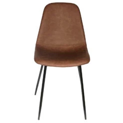 Chaise Salle à Manger Effet Cuir Marron - Amber 6 Chaise Salle à Manger Effet Cuir Marron - Amber -Magasin Général Pour La Maison chaise salle a manger effet cuir marron amber 620097 620097 FRN02 WEB 3