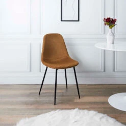 Chaise Salle à Manger En Velours Cotelé Moutarde - Julia 6 Chaise Salle à Manger En Velours Cotelé Moutarde - Julia -Magasin Général Pour La Maison chaise salle a manger en velours cotele moutarde julia 620093 620093 FRN04 WEB