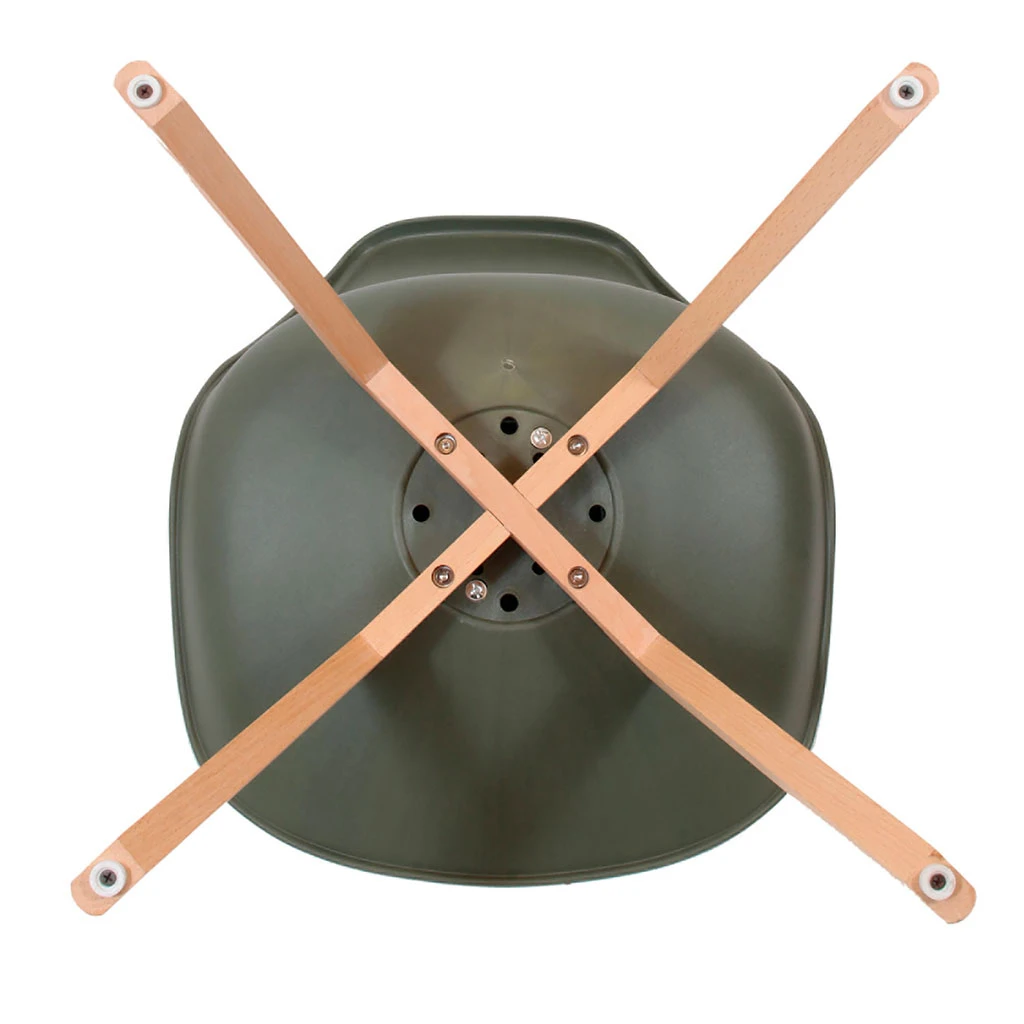 Chaise Salle à Manger Scandinave Kaki - Samantha 6 Chaise Salle à Manger Scandinave Kaki - Samantha – Image 6