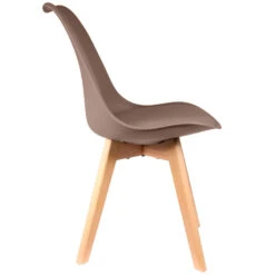 Chaise Salle à Manger Scandinave Taupe - Samantha -Magasin Général Pour La Maison chaise salle a manger scandinave taupe samantha 626792 626792 FRN02 WEB