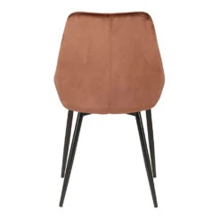 Chaise Salle à Manger En Velours Marron - Ben 9 Chaise Salle à Manger En Velours Marron - Ben -Magasin Général Pour La Maison chaisel salle a manger en velours marron ben 623837 623837 FRN04 WEB 1