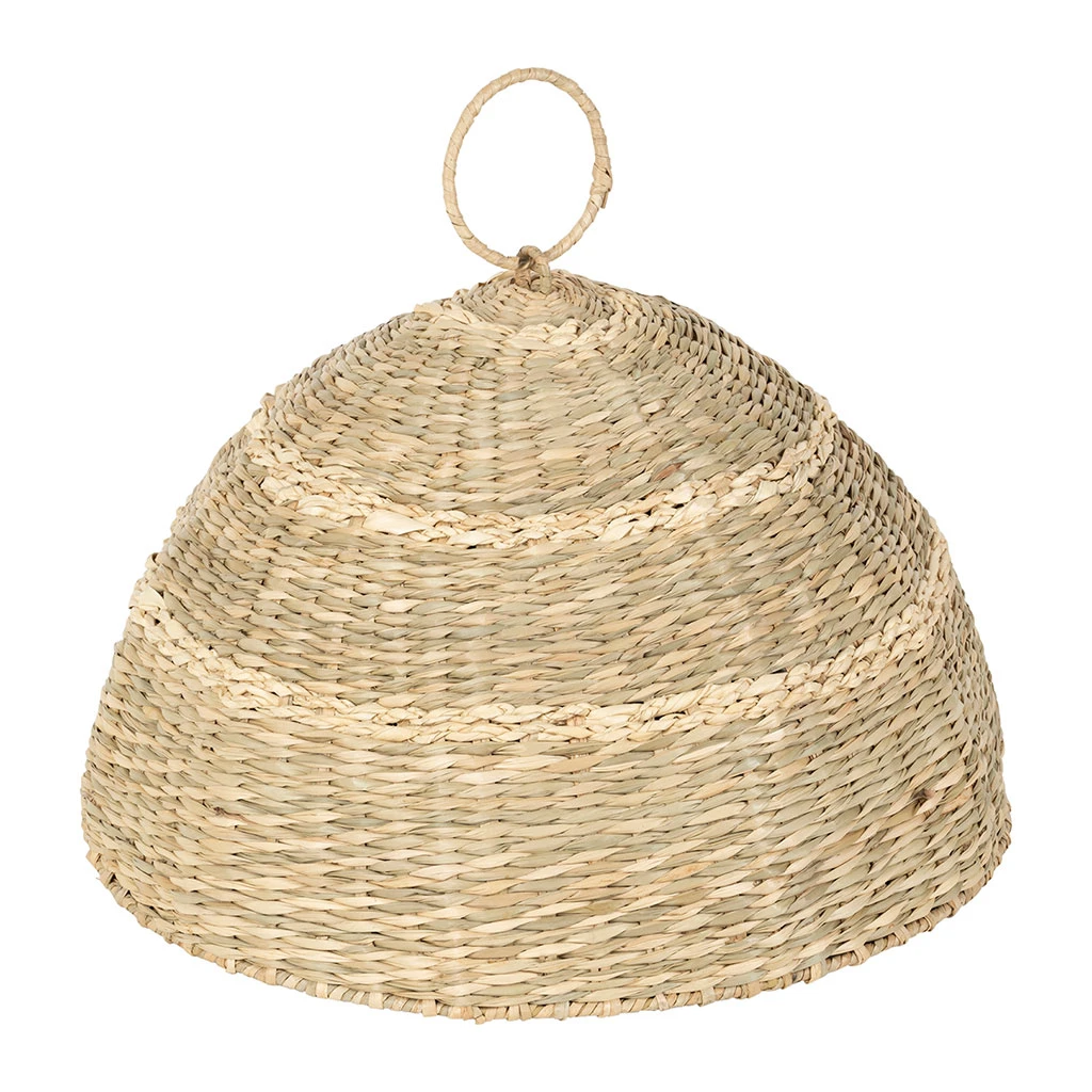 Cloche En Jonc De Mer Naturel D35cm - Recif 3 Cloche En Jonc De Mer Naturel D35cm - Recif – Image 3