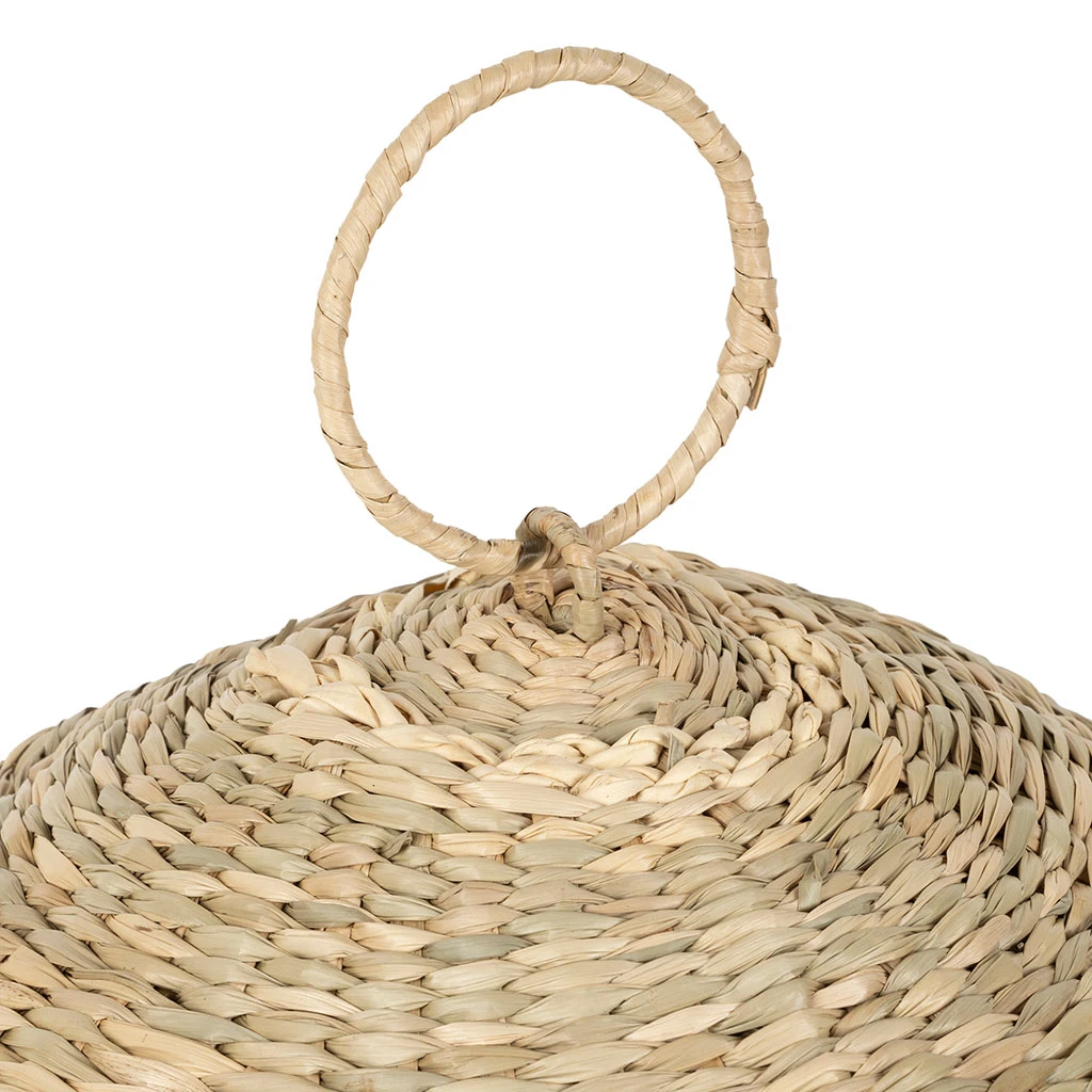 Cloche En Jonc De Mer Naturel D35cm - Recif 4 Cloche En Jonc De Mer Naturel D35cm - Recif – Image 4