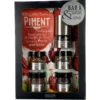 Coffret Bar à Piment Avec Moulin Intégré - 5 Pots Et Un Moulin