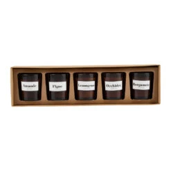 Coffret De 5 Bougies - Intemporels