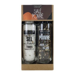 Coffret Duo Sel Truffe Et Poivre 110gr