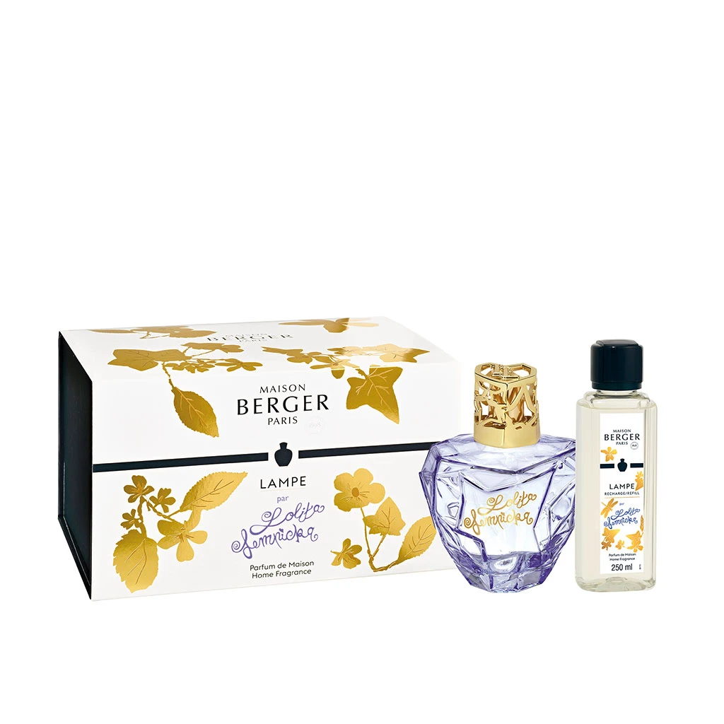 Coffret Lampe Diffuseur Parme - Lolita Lempicka 1 Coffret Lampe Diffuseur Parme - Lolita Lempicka