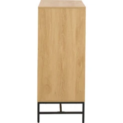 Commode 4 Tiroirs En Bois Naturel H100cm - Albany 11 Commode 4 Tiroirs En Bois Naturel H100cm - Albany -Magasin Général Pour La Maison commode 4 tiroirs en bois naturel h100cm albany 698993 698993 FRN03 WEB 1