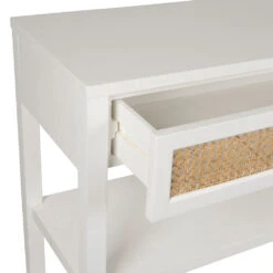 Console 2 étagères En Sapin Blanc - Adela 12 Console 2 étagères En Sapin Blanc - Adela -Magasin Général Pour La Maison console 2 etageres en sapin blanc adela 467396 467396 DET05 WEB