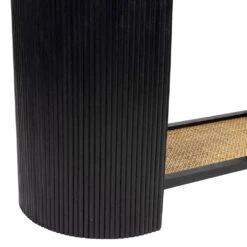 Console 2 Niveaux En Rotin Et Bambou Noir - Saori 9 Console 2 Niveaux En Rotin Et Bambou Noir - Saori -Magasin Général Pour La Maison console 2 niveaux en rotin et bambou noir saori 78257 78257 DET03 WEB